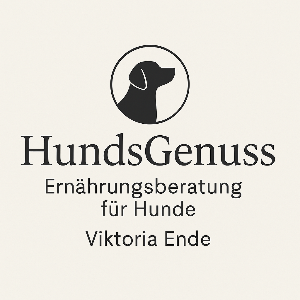 Logo HundsGenuss Ernährungsberatung für Hunde und Katzen Viktoria Ende Balance-Plus-Plan